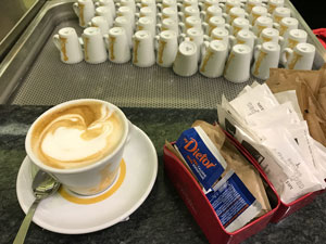 Café Test: Tazza d'Oro, Rom Pantheon