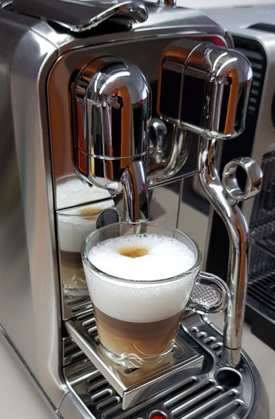 Nespresso Maschine Kaffeebezug Test